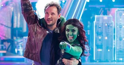 Guardians Of The Galaxy's James Gunn reacts to Strictly's James Bye dancing to theme tune