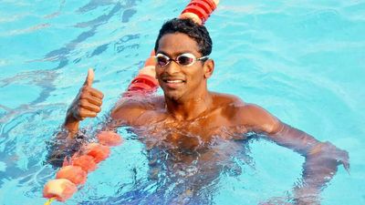 'Five star' Sajan Prakash sets pool on fire