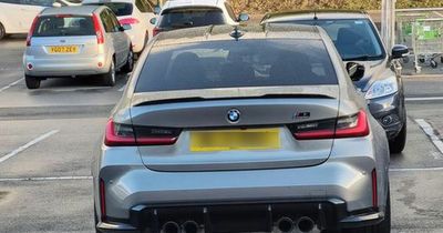 BMW driver slammed for 'no shame' parking in Leeds Asda car park