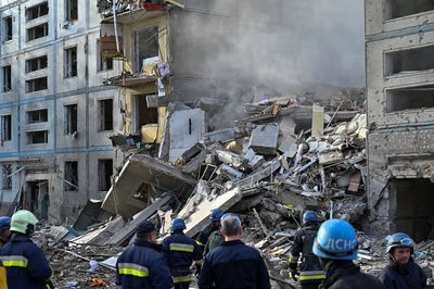Deadly Russian missile attack hits Ukraine’s Zaporizhzhia city