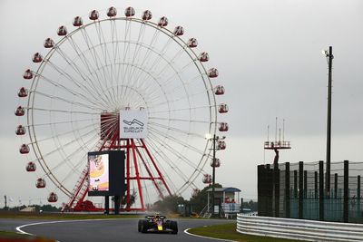 Japanese GP red-flagged after two laps due to heavy rain