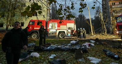 Dozen killed and 50 hospitalised after Russian missile strike in Ukraine