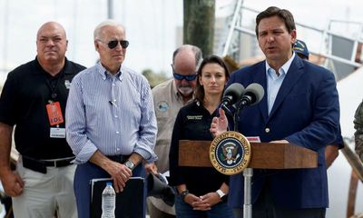 DeSantis stays off path of political controversies in hurricane aftermath