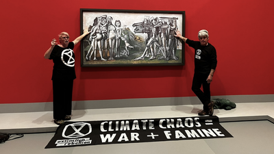 Extinction Rebellion Protestors Glued Their Hands To A Legit Fkn Picasso At The NGV In Melbourne