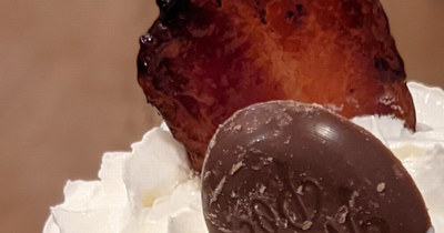 We tried Mrs Potts' maple bacon hot chocolate from the new autumn menu