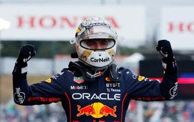 F1: Max Verstappen left speechless after learning of title triumph in TV interview after Japanese Grand Prix