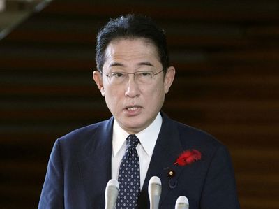 Japan Kishida's support hits low on his party's ties to controversial church