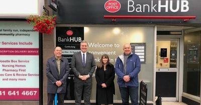 Scotttish Government Minister visits BankHub in Lanarkshire town