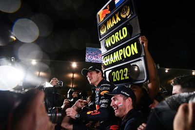 Verstappen targets F1 domination after second world title