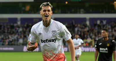 West Ham confirmed 11: David Moyes makes nine changes to face Fulham as Gianluca Scamacca starts