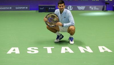 Djokovic takes 90th career title with Astana victory