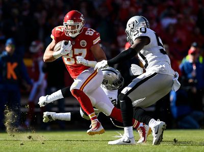 Chiefs TE Travis Kelce says there’s a ‘different buzz’ when facing the Raiders