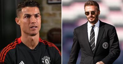 Cristiano Ronaldo's stance on Inter Miami transfer as David Beckham eyes Man Utd swoop
