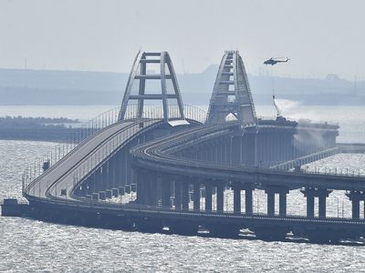 First, a bridge strategic to Russia was attacked — then came the Ukrainian memes