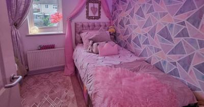 Mum created 'princess bedroom' with bargains from The Range, Ikea, B&M and Wilko