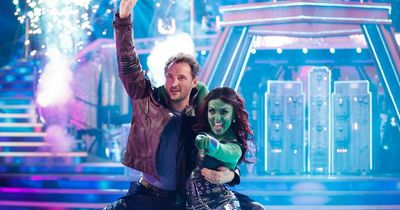 Guardians Of The Galaxy director responds to Amy Dowden and James Bye's Strictly routine