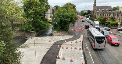 New Edinburgh images show work on huge cycle route that will transform city centre