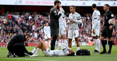 Trent Alexander-Arnold substituted after Liverpool injury blow against Arsenal