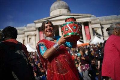 Diwali on the Square: Hundreds pack central London for festival