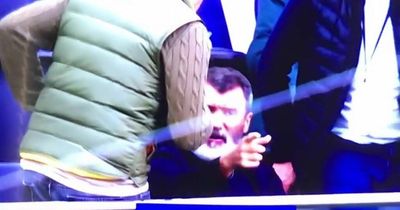 Man Utd legend Roy Keane left livid as fan asks for selfie during NFL London clash