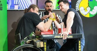 In arm's way: arm wrestling championships a hit