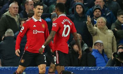 Ronaldo reaches milestone with winner for Manchester United at Everton