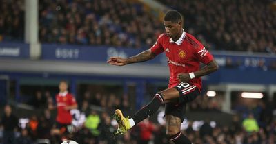Marcus Rashford sends VAR jibe after disallowed Manchester United goal vs Everton