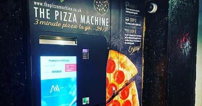 Glasgow man's hilarious review of £9 pizza from vending machine in wall after night out