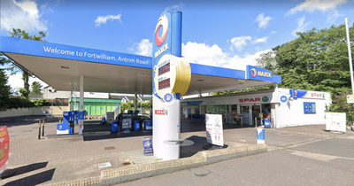 Antrim Road incident: PSNI cordon off filling station