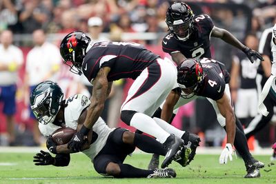 Watch: C.J. Gardner-Johnson picks off Kyler Murray for 1st interception as an Eagle