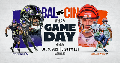 Ravens vs. Bengals: How to watch, listen, and stream
