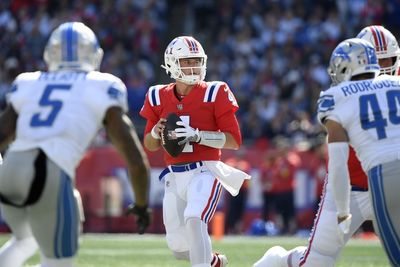 Patriots QB Bailey Zappe made history in Sunday’s win over Lions