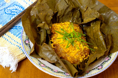 A recipe for lo mai gai from Lucas Sin