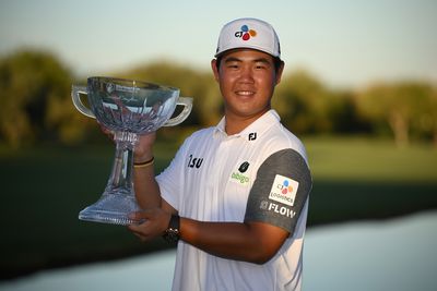 Tom Kim’s year to remember continues with 2022 Shriners Children’s Open win
