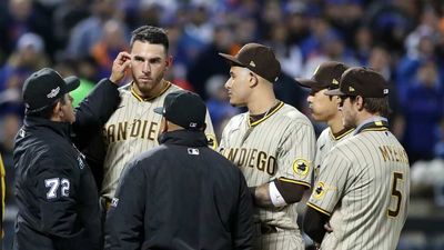 Sports World Reacts to Umpire’s Bizarre Ear Check of Padres Pitcher