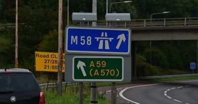 M6, M53, M56, M57, M58 and M62 motorway closures beginning October 10