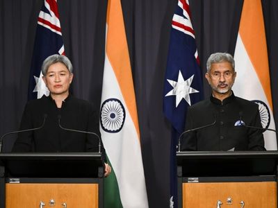 Penny Wong brushes curly question on India