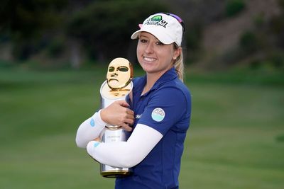 England’s Jodi Ewart Shadoff holds on for maiden LPGA Tour title in California