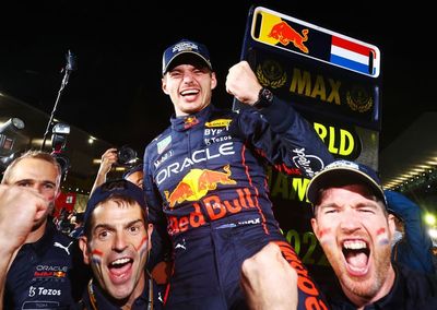 Max Verstappen claims second drivers’ championship amid chaotic scenes in Japan