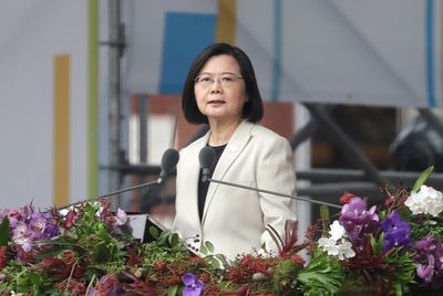 Taiwan leader tells China force 'absolutely not an option'