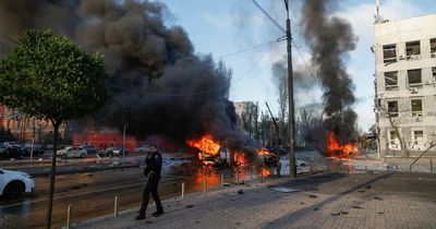 Ukrainian cities hit by missiles as Putin launches most fierce attacks in months