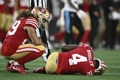 Injury updates from 49ers Week 5 win over Panthers