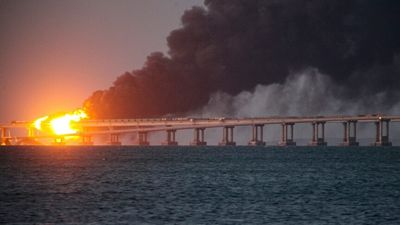 The Kerch Bridge linking Russia and Crimea in Ukraine collapsed after an explosion over the weekend. This is what we know