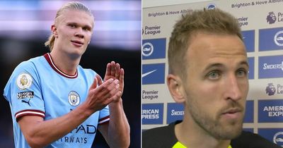 Harry Kane sends message to Erling Haaland as Premier League golden boot race hots up