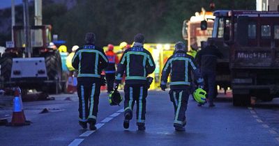 Scenes from Creeslough as tight-knit community grieves for loss among its 'large family'