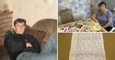 Scott Clive mystery 20 years on: Mum shares missing son's tragic last letter as she begs for answers