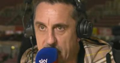 'I'd be concerned' - Gary Neville explains why Liverpool fans should be 'worried' after Arsenal defeat