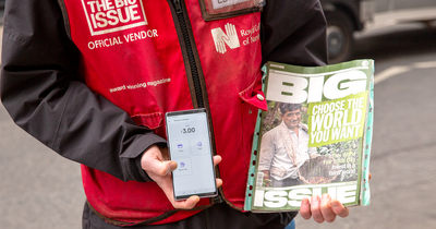 Big Issue is recruiting vendors so people can get through cost of living crisis