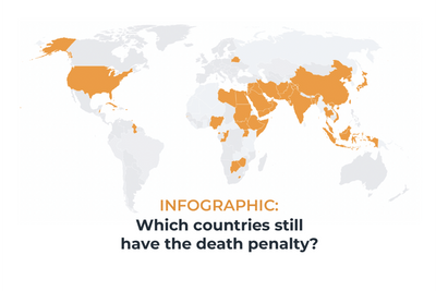 Infographic: Which countries still have the death penalty?