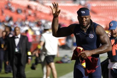 WATCH: Derrick Henry and Brian Robinson Jr. swap jerseys